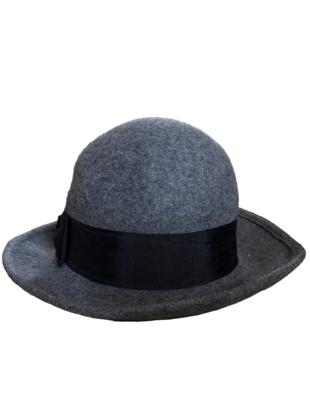 Women's Liz Claiborne Wool Hat One Size Grey Black